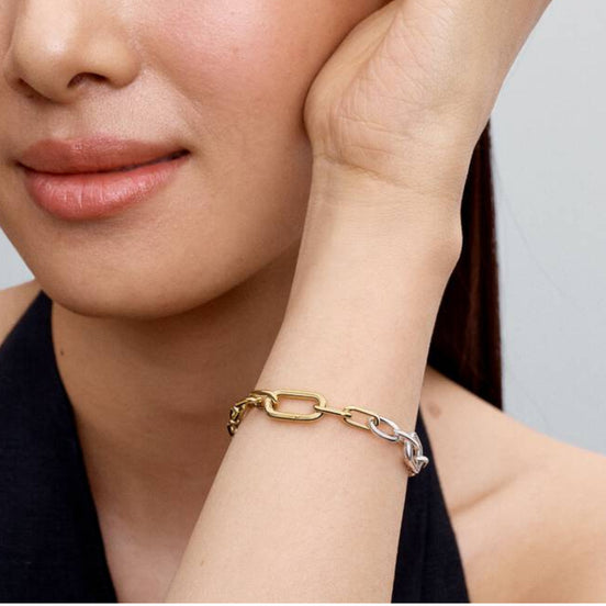 ME Gliederarmband Bicolor