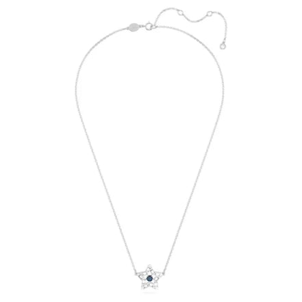 Damen Kette Stella Anhänger Stern blau