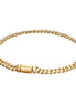 Armband kubanische Kette goldfarben