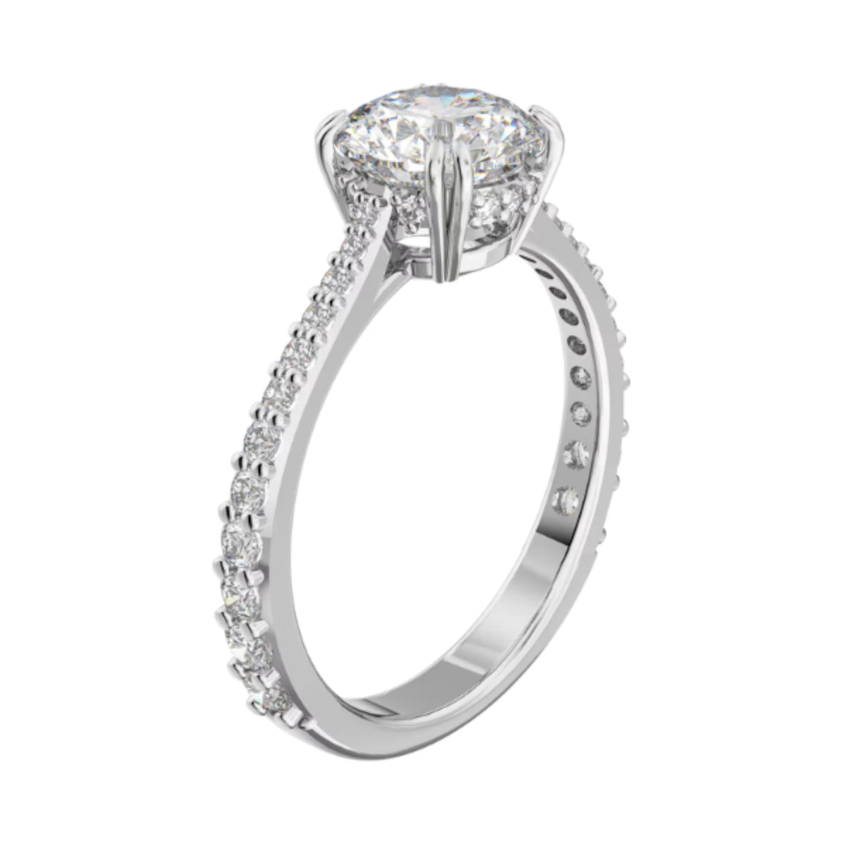 Constella Cocktailring Princess-Schliff Pavé
