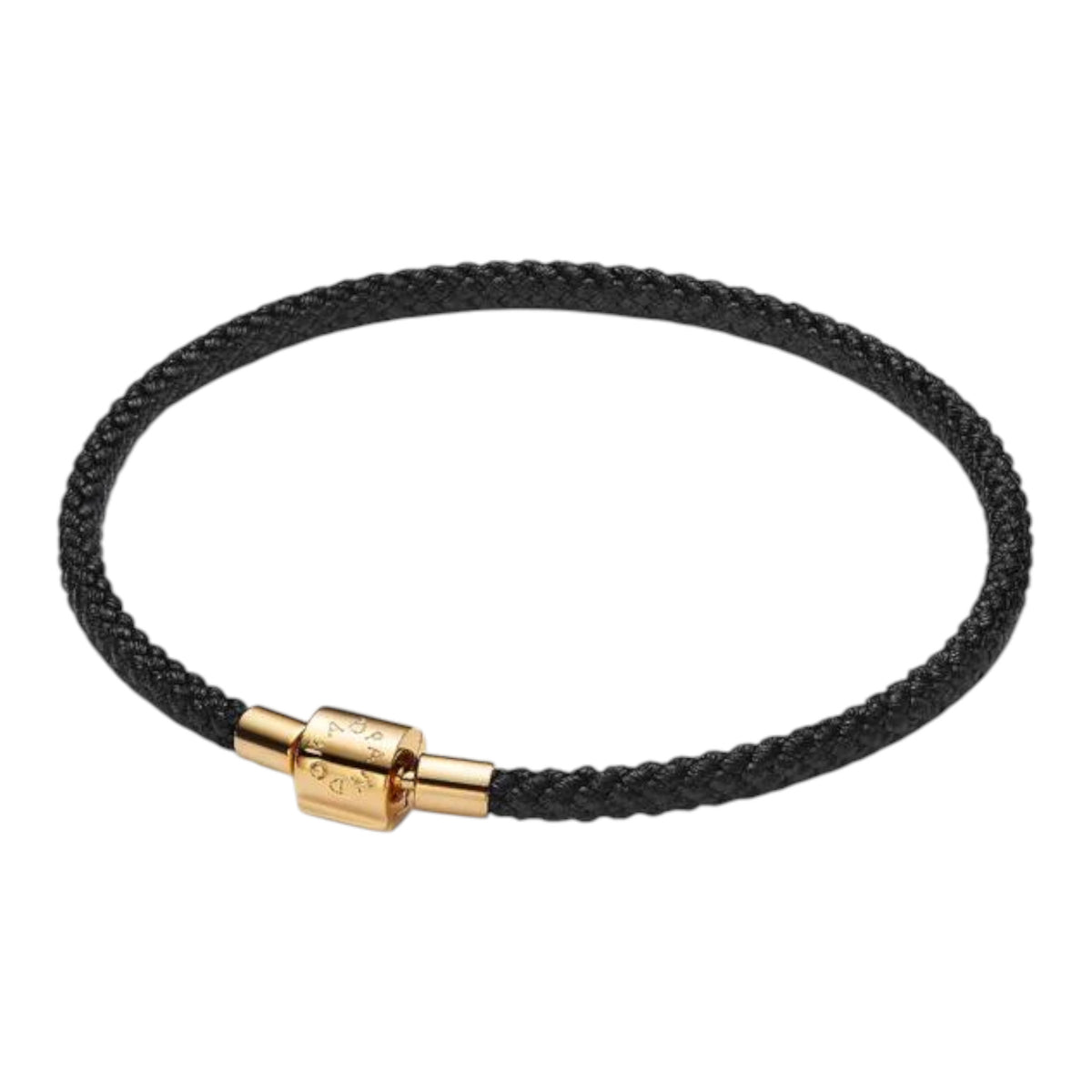 MOMENTS Armband schwarze Kordel