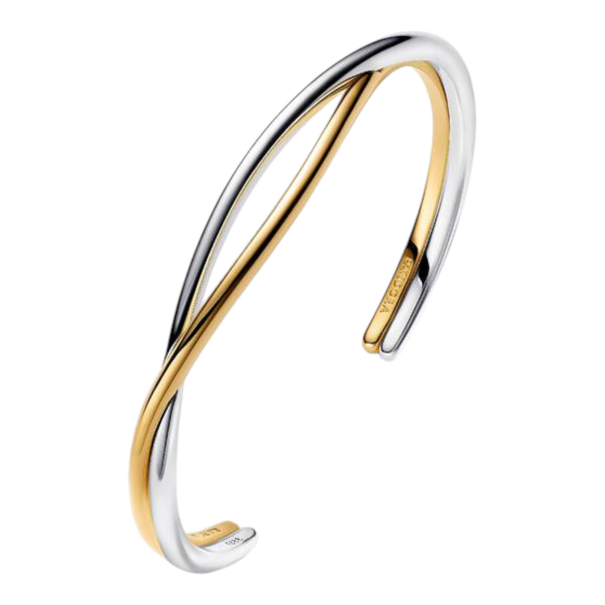 ESSENCE Armreif Organisch Bicolor