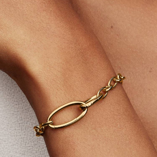 ME Glieder-Armband Vergoldet