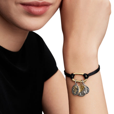 Textil-Armband mit Link