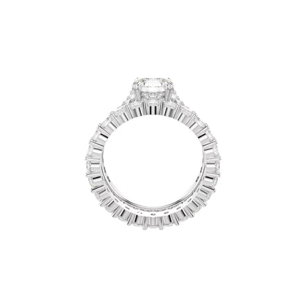 Ring-Set Constella silber/weiss