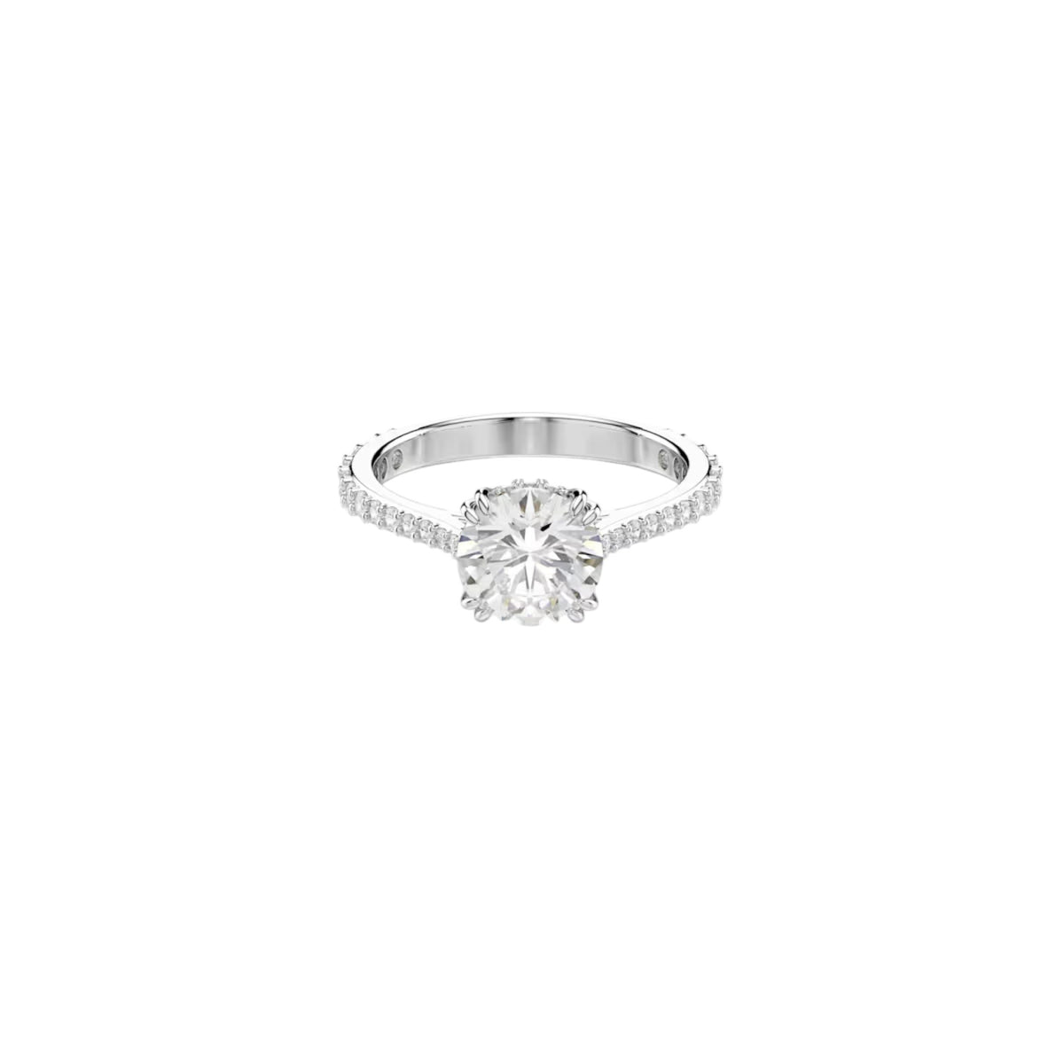 Ring-Set Constella silber/weiss