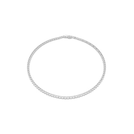 Matrix Tennis Kette silber