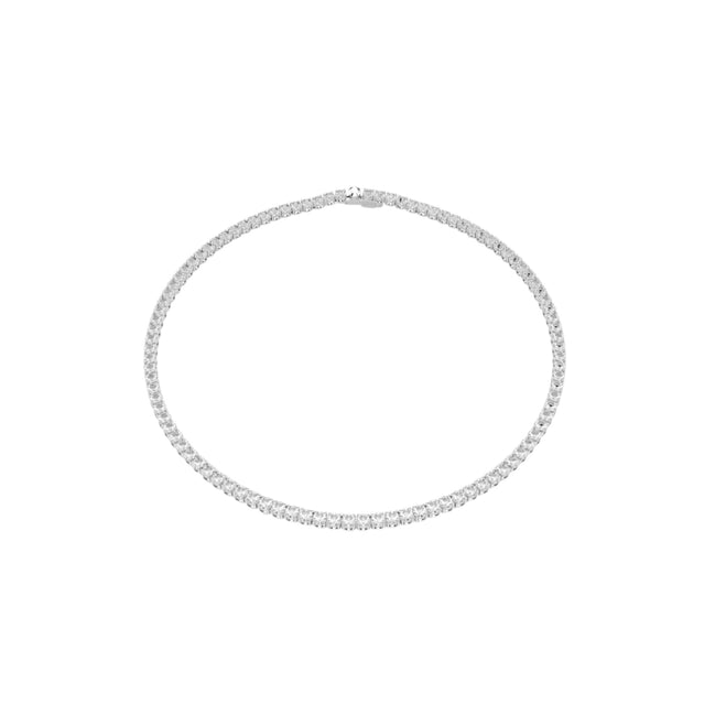 Matrix Tennis Kette silber