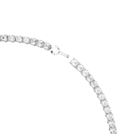 Matrix Tennis Kette silber
