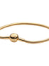Vergoldetes Charm-Armband mit Kugelverschluss