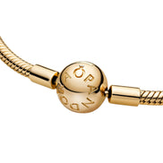 Vergoldetes Charm-Armband mit Kugelverschluss