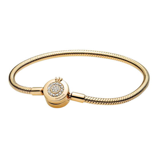 SHINE Armband Moments funkelnde Krone O gelbvergoldet