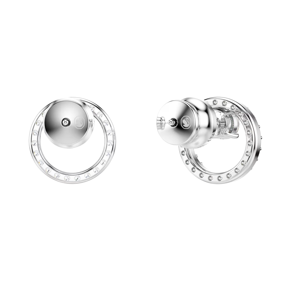 Constella Ohrstecker Silber Rund Zirkonia