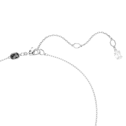 Kette mit Anhänger Matrix silberfarben