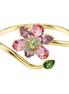 IDYLLIA Armreif Blume bunt