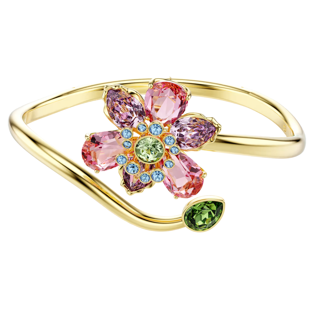IDYLLIA Armreif Blume bunt