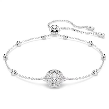 Una Angelic Armband weiß Rundschliff
