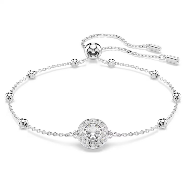 Una Angelic Armband weiß Rundschliff