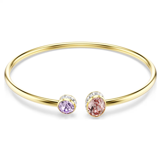 Chroma Armreif lila-pink vergoldet
