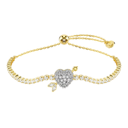 Idyllia Armband Herz mit Pfeil Vergoldet