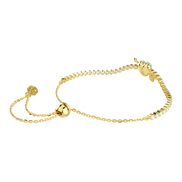 Idyllia Armband Herz mit Pfeil Vergoldet