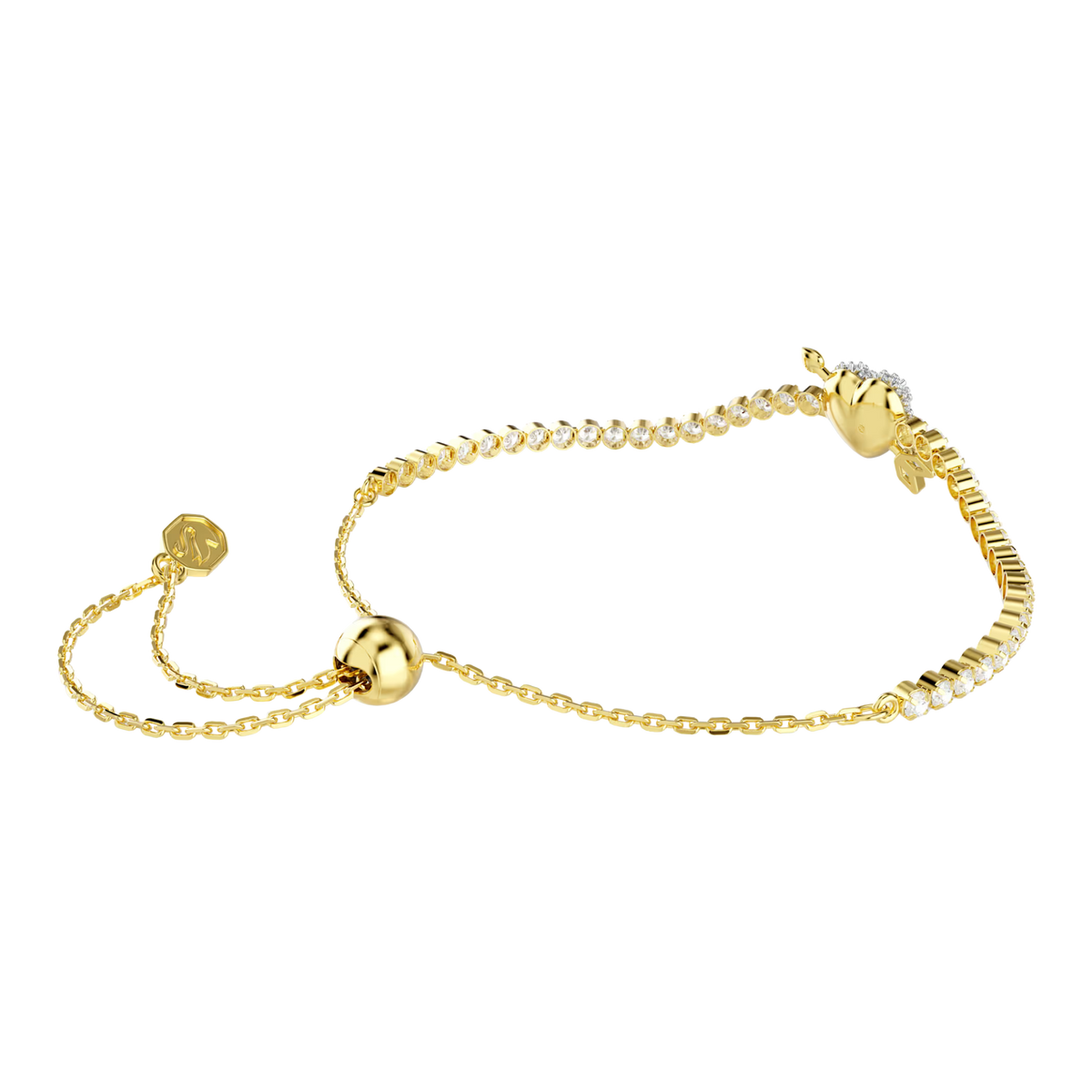 Idyllia Armband Herz mit Pfeil Vergoldet