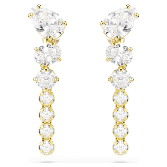 Mesmera Drop-Ohrhänger 18k gold