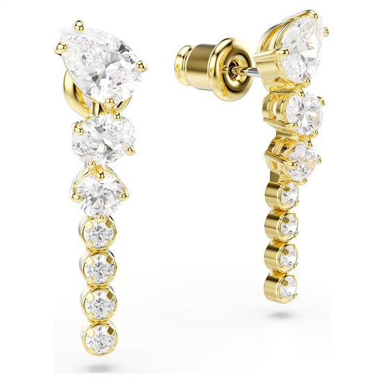 Mesmera Drop-Ohrhänger 18k gold