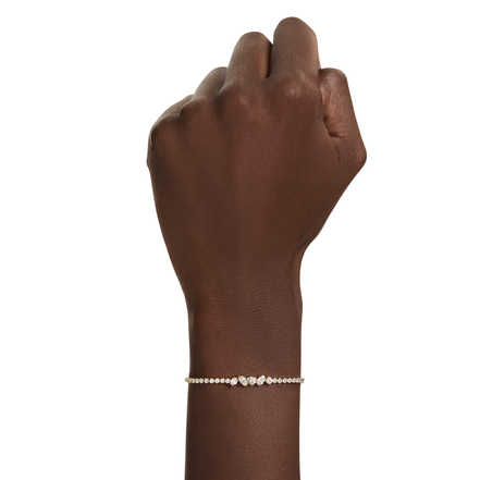 Mesmera Armband Mixed-Schliffe 18k gold