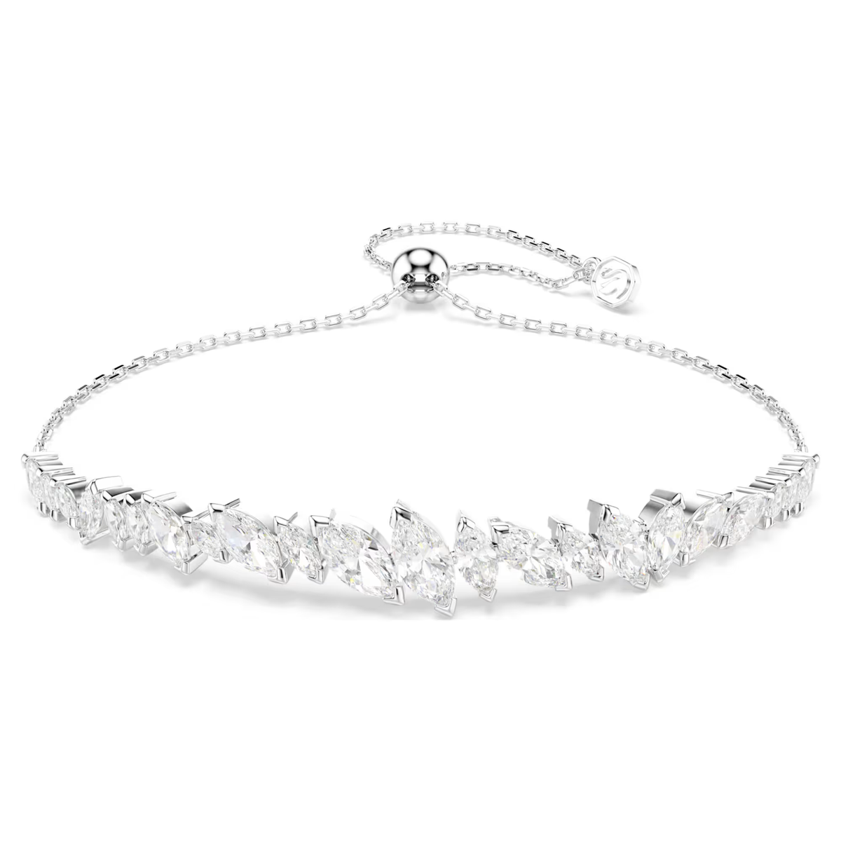 Mesmera Armband Marquise-Schliff weiß