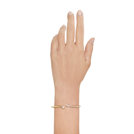 Mesmera Armreif Mixed-Schliffe 18k gold