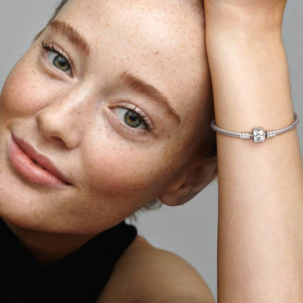 Armband Silber mit Pandoraverschluss