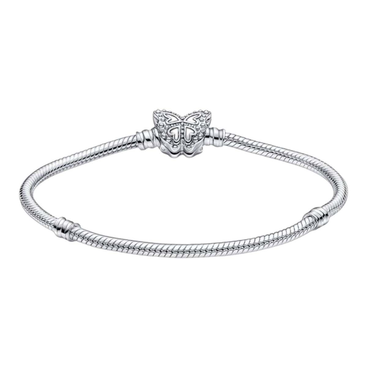 MOMENTS Armband Schmetterling Silber
