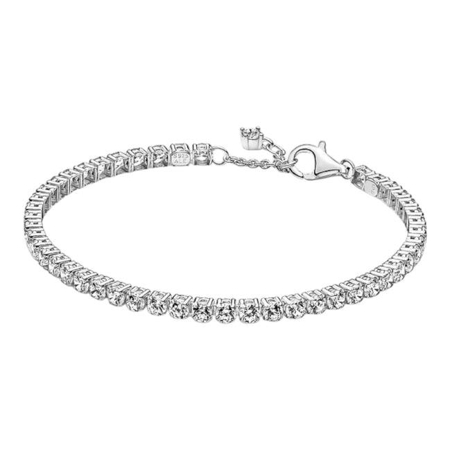 Tennisarmband Silber mit Zirkonia