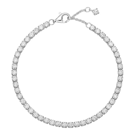 Tennisarmband Silber mit Zirkonia