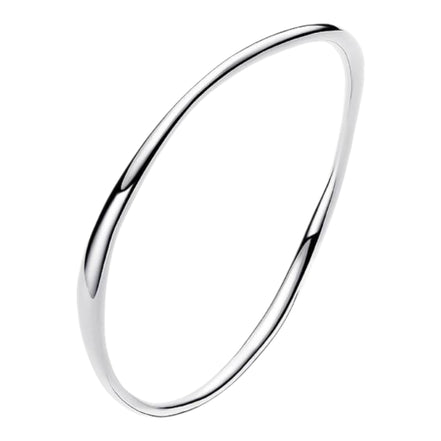 ESSENCE Armreif organisch Silber