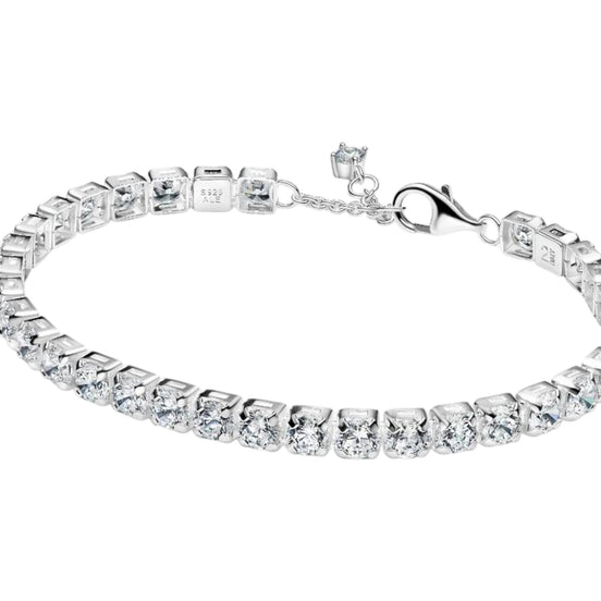 TIMELESS Tennisarmband Silber Zirkonia