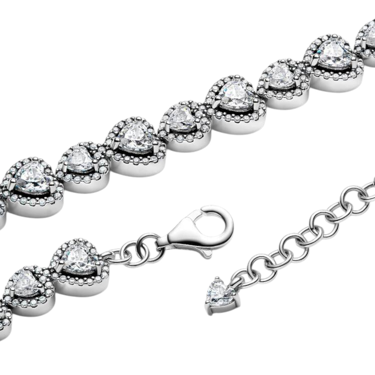 Strahlenkranz Herzen Armband
