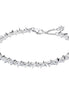 Silbernes Tennisarmband mit Zirkonia