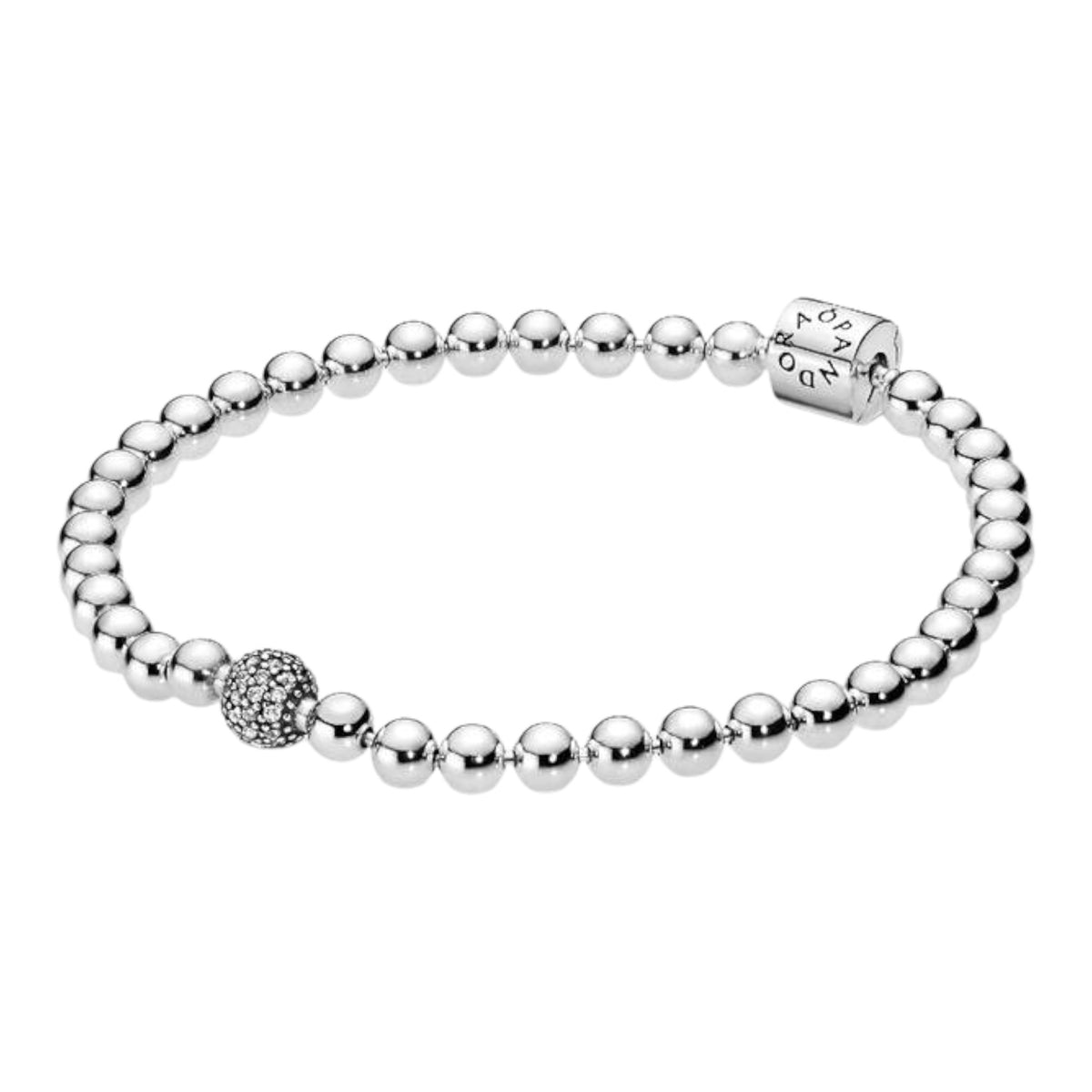 Armband Perlen Silber