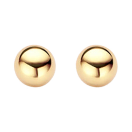 Kugel-Ohrstecker aus 585er Gold 3 mm