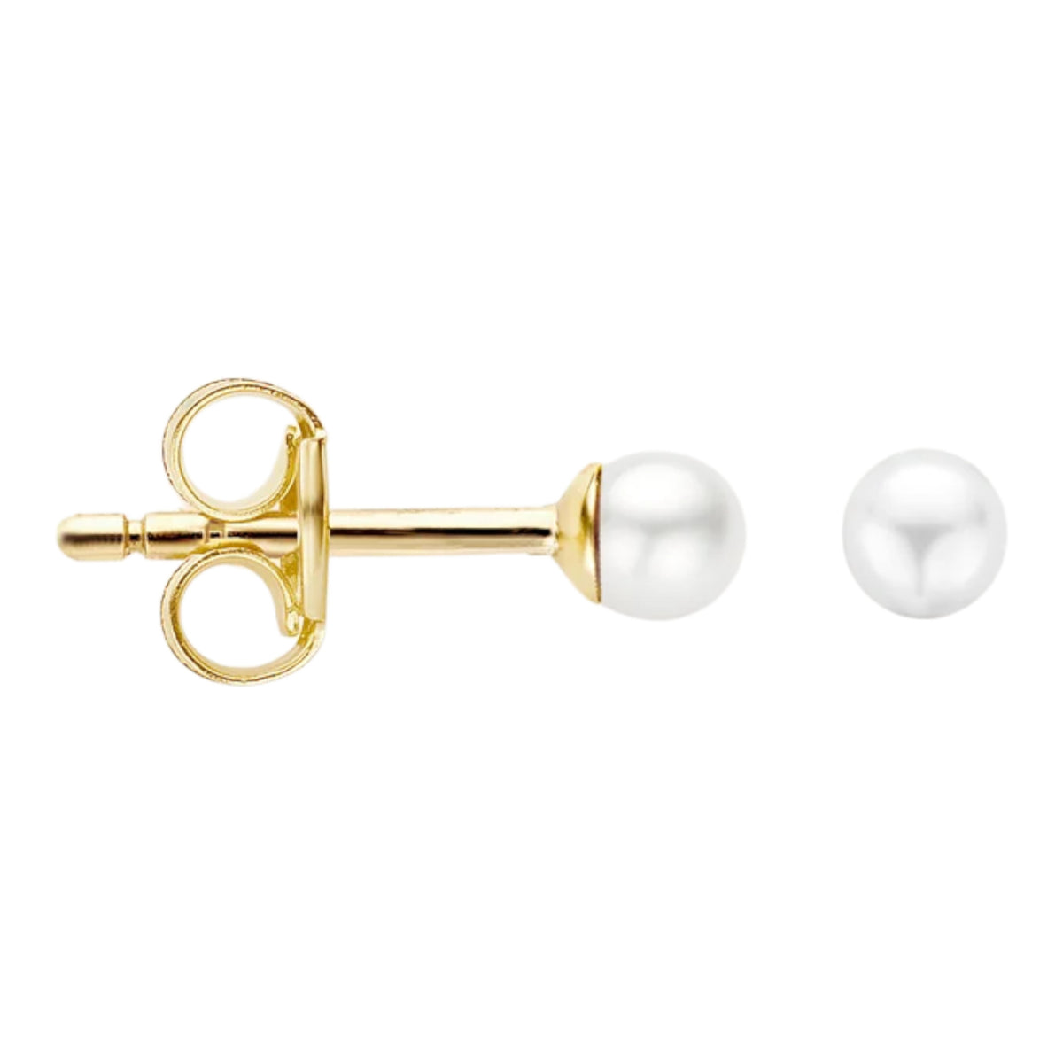 Ohrstecker aus 585er Gold mit Perle 3,3 mm