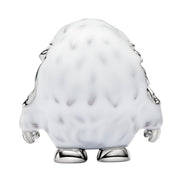 Weißer Schnee-Yeti Charm