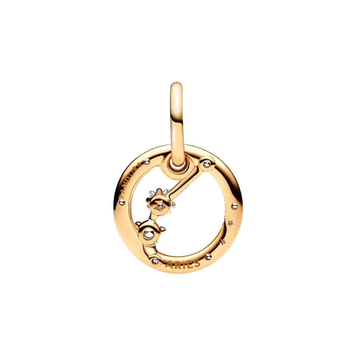 ME Charm Sternzeichen Widder Vergoldet