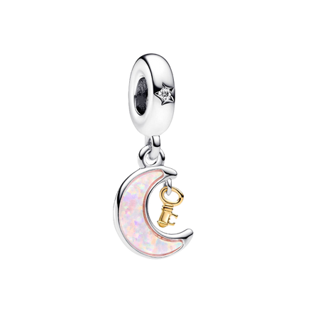 MOMENTS Charm Schlüssel und Mond