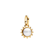 ME Mini-Charm Sonne Süßwasserzuchtperle