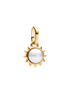 ME Mini-Charm Sonne Süßwasserzuchtperle