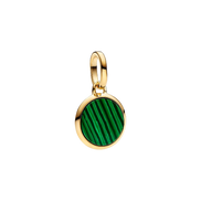 ME Charm Medaillon Vergoldet Gravierbar