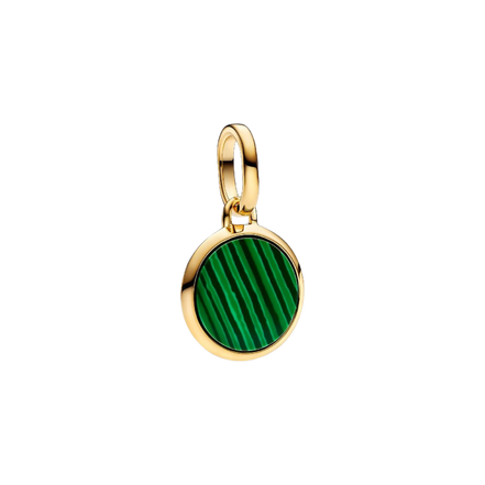 ME Charm Medaillon Vergoldet Gravierbar