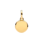 ME Charm Medaillon Vergoldet Gravierbar